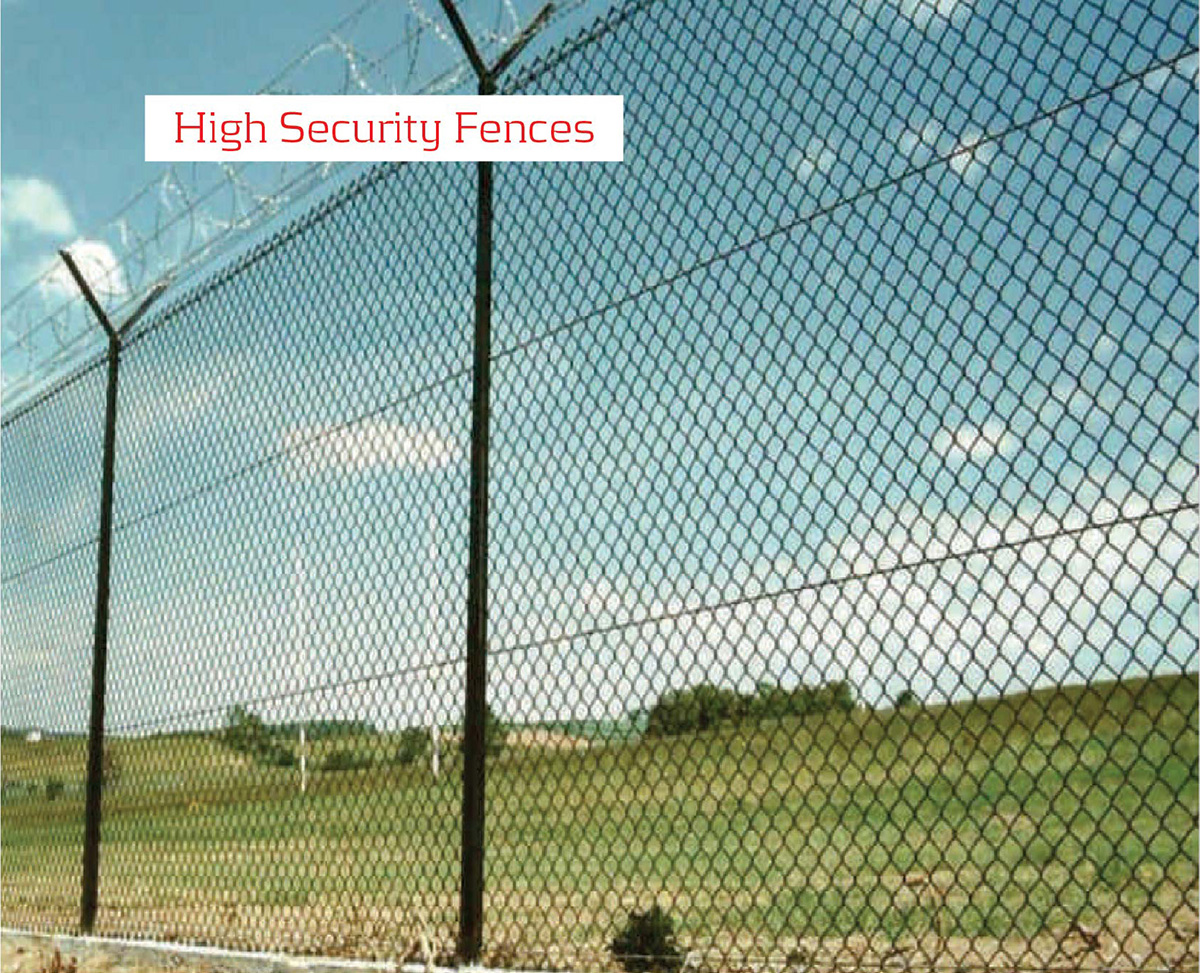 Combined General High Security Fences